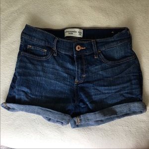 Abercrombie Kids Blue Denim Shorts 15/16